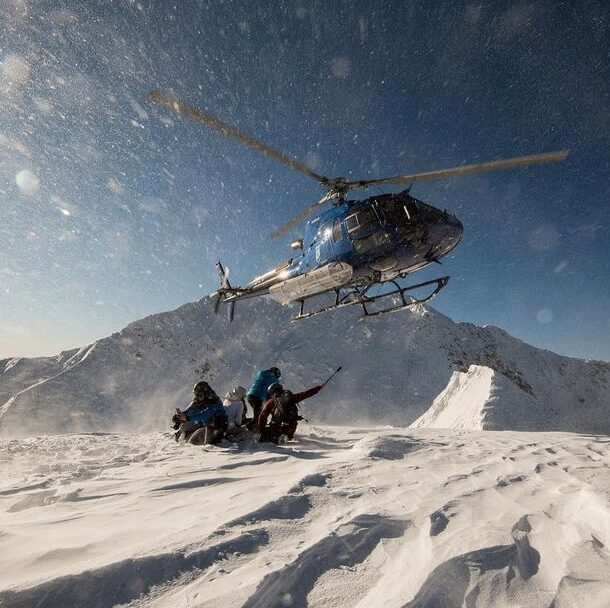 Heli-drop Transylvania