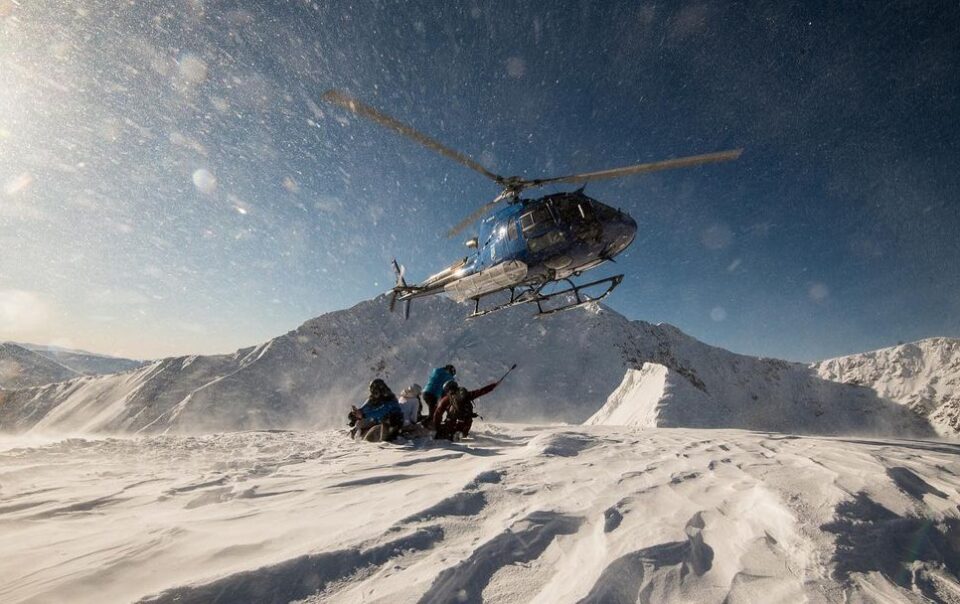 Heli-drop Transylvania