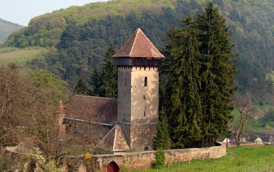 Fortified church of Malâncrav, Transylvania